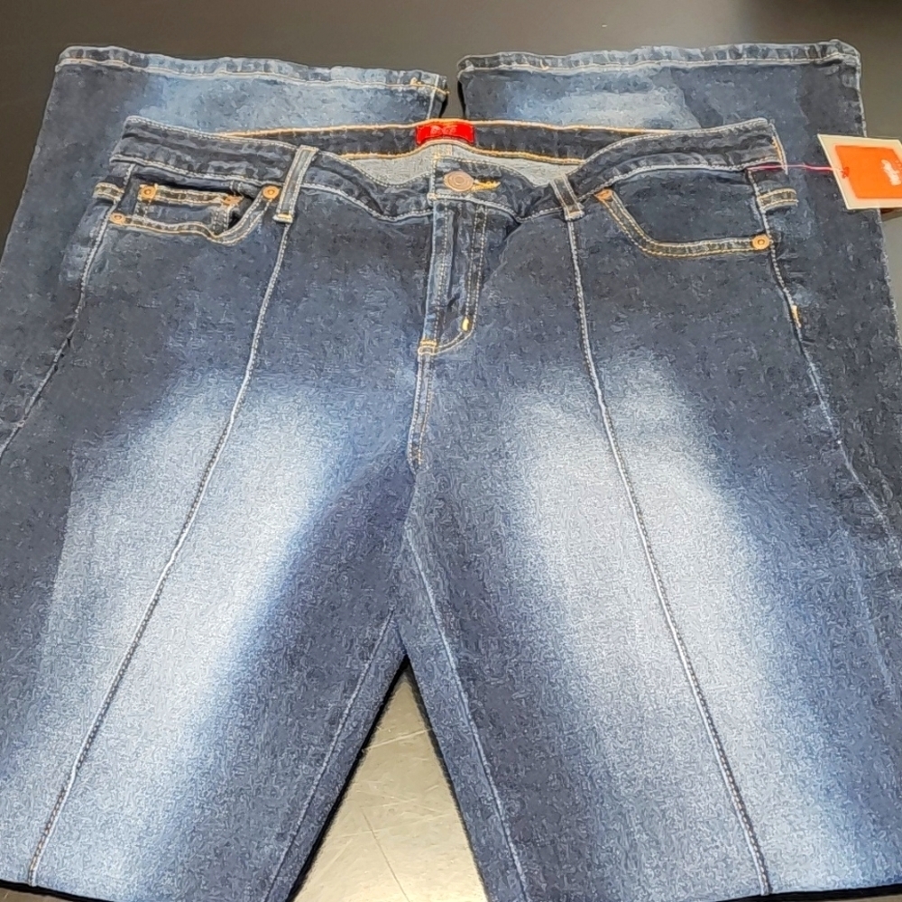 Mossimo Supply Co. Dark Blue Stretch Denim Sz 15 - Picture 2 of 7